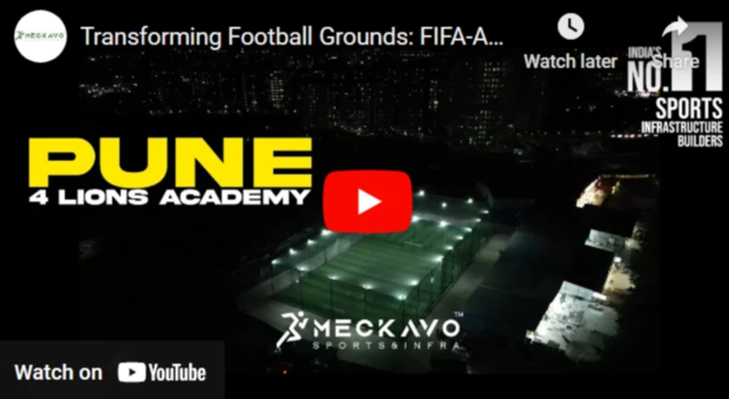 Recent Project - FIFA-Approved Turf at 4 Lions Academy, Pune | Meckavo Sports