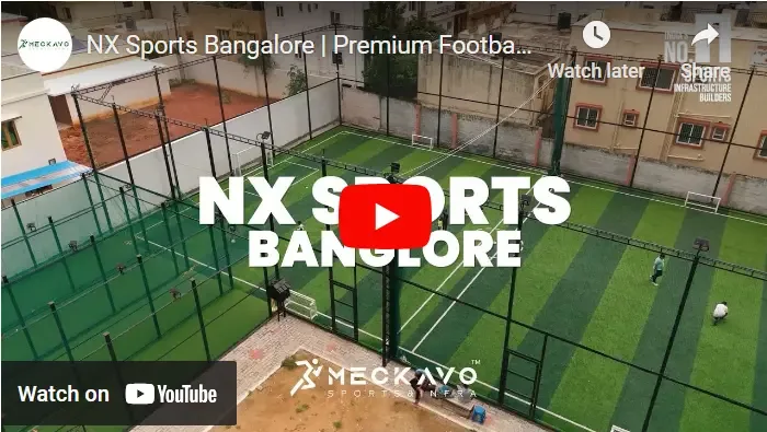 Recent Project - NX Sports Bangalore | Premium Football Turf Installation| Meckavo Sports